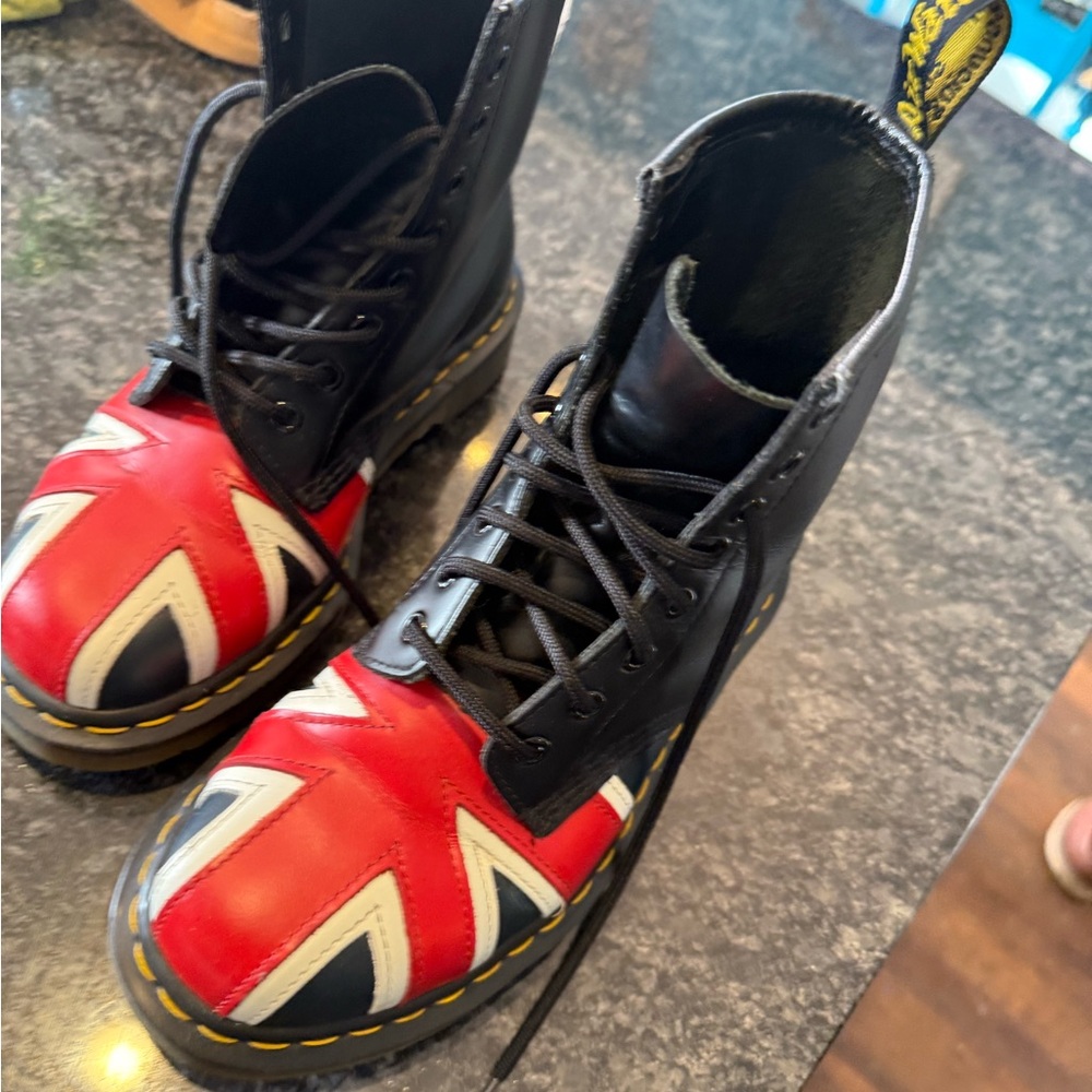 Dr. Martens Black Leather Boots